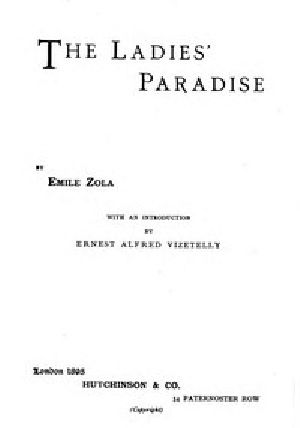 [Gutenberg 54726] • The Ladies' Paradise